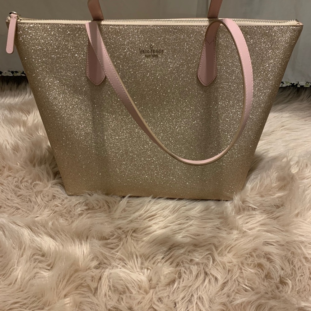 Kate Spade glitter tote
